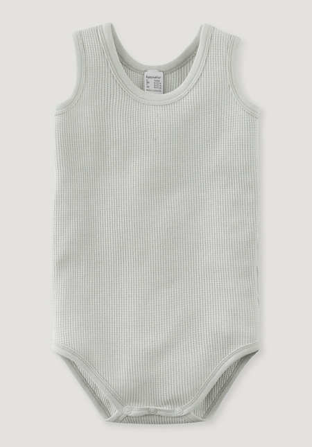 Plant-dyed body made from organic cotton with kapok