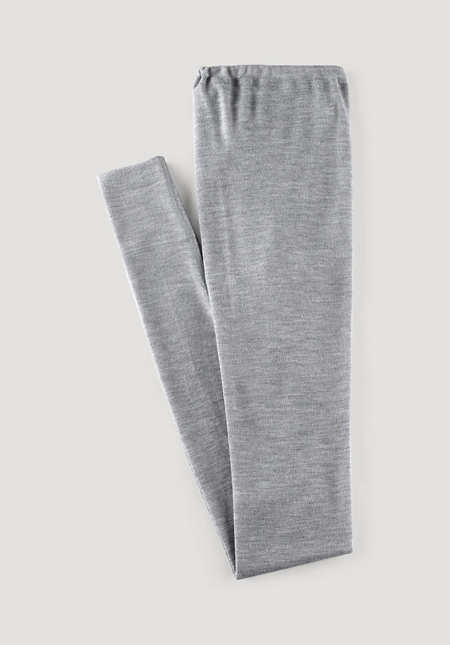 PureMIX long pants made of organic merino wool with silk