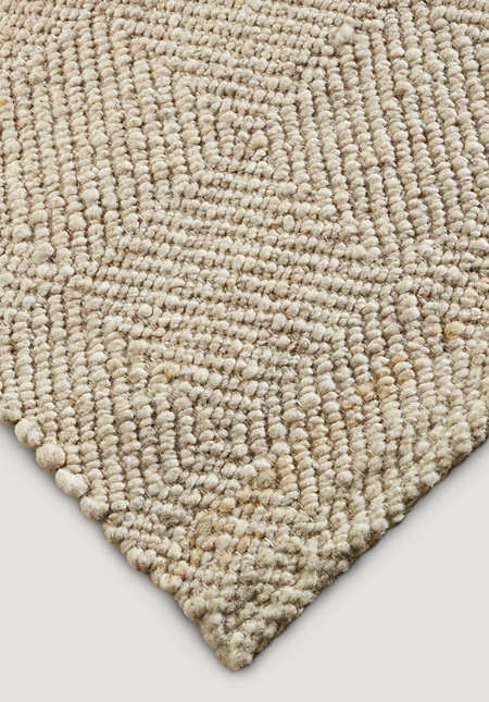 Ruga rug made from pure new wool