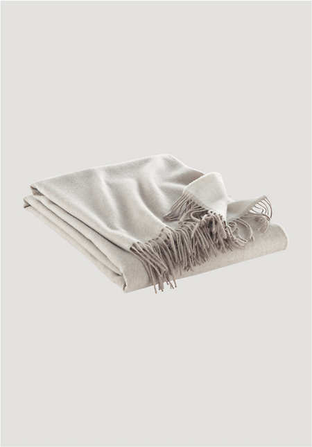 Saas Fee blanket made of cashmere and merino wool
