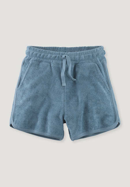 Terrycloth shorts made from pure organic cotton